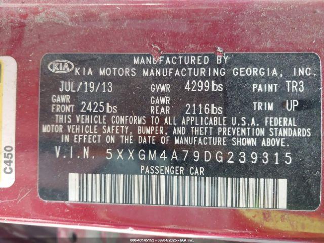 Kia Optima Lx Image 7