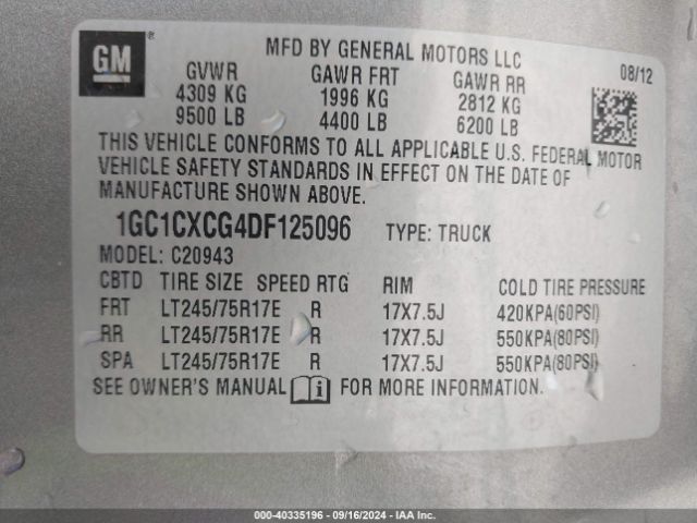 Chevrolet Silverado 2500 Lt Image 9