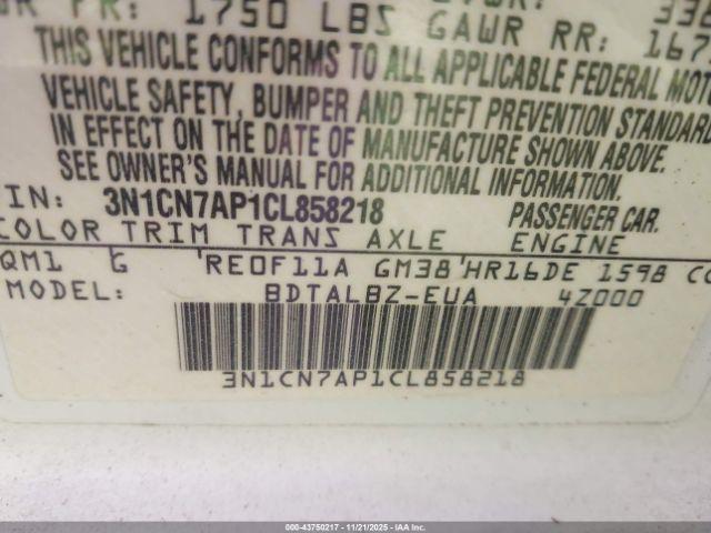 Nissan Versa 1.6 Sv Image 6