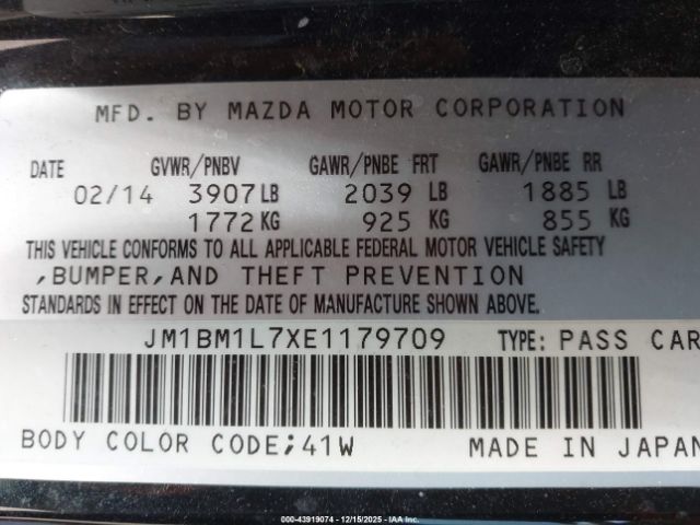 Mazda Mazda3 I Touring Image 15