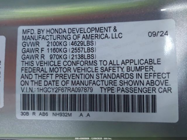 Honda Accord Ex-l Image 13