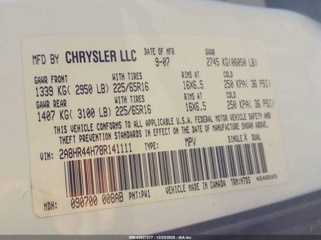 Chrysler Town & Country Lx Image 3