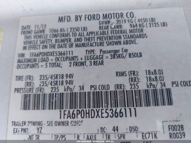 Ford Fusion Se Image 8