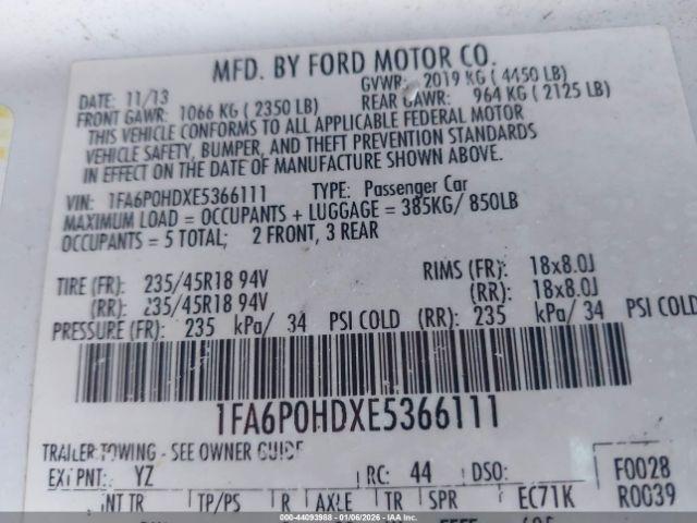 Ford Fusion Se Image 8