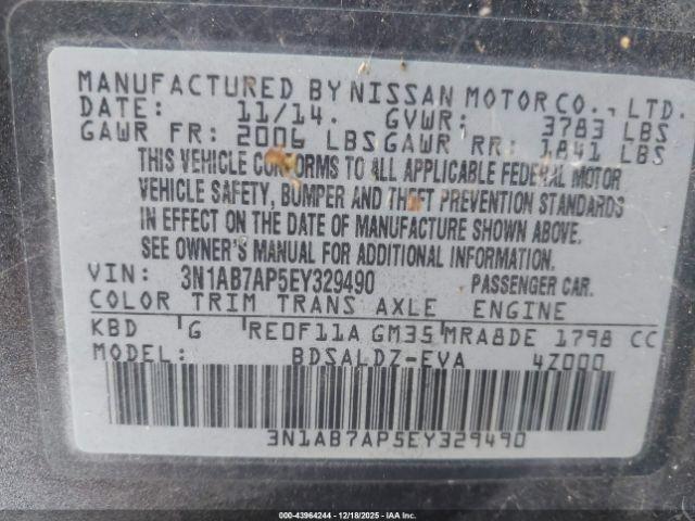 Nissan Sentra Sv Image 9