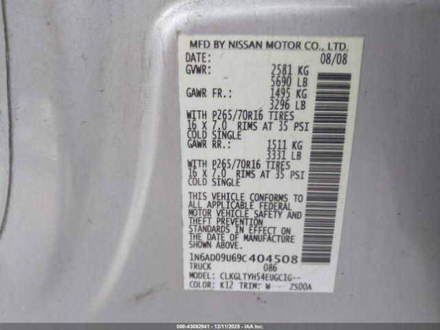 Nissan Frontier Se Image 15