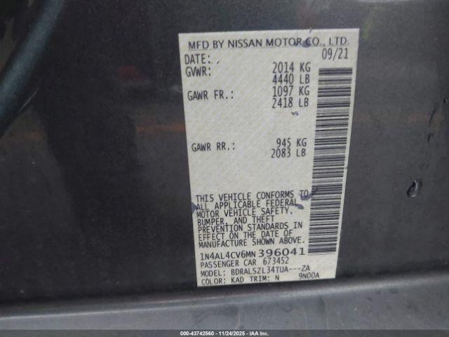 Nissan Altima Sr Vc-turbo Fwd Image 7