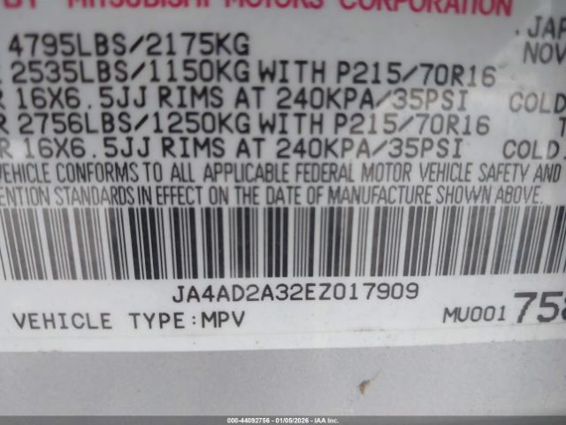 Mitsubishi Outlander Es Image 9