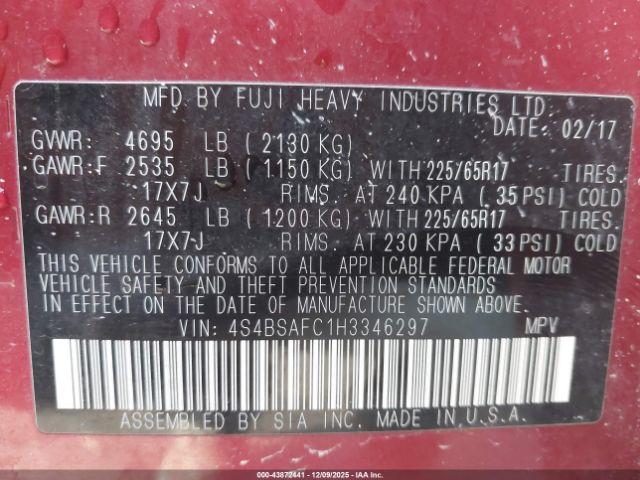 Subaru Outback 2.5i Premium Image 16