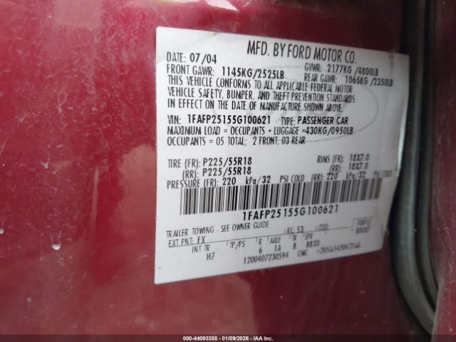 Ford Five Hundred Limited Image 5